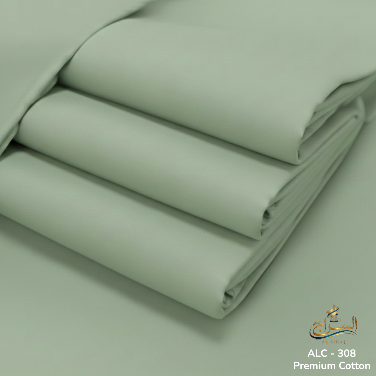 Premium Polite Green Cotton ( ALC - 308 )