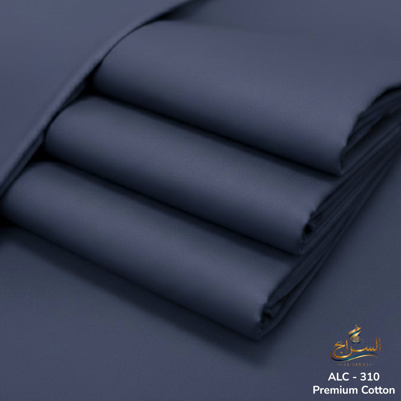 Premium Midnight Blue Cotton ( ALC - 310 )