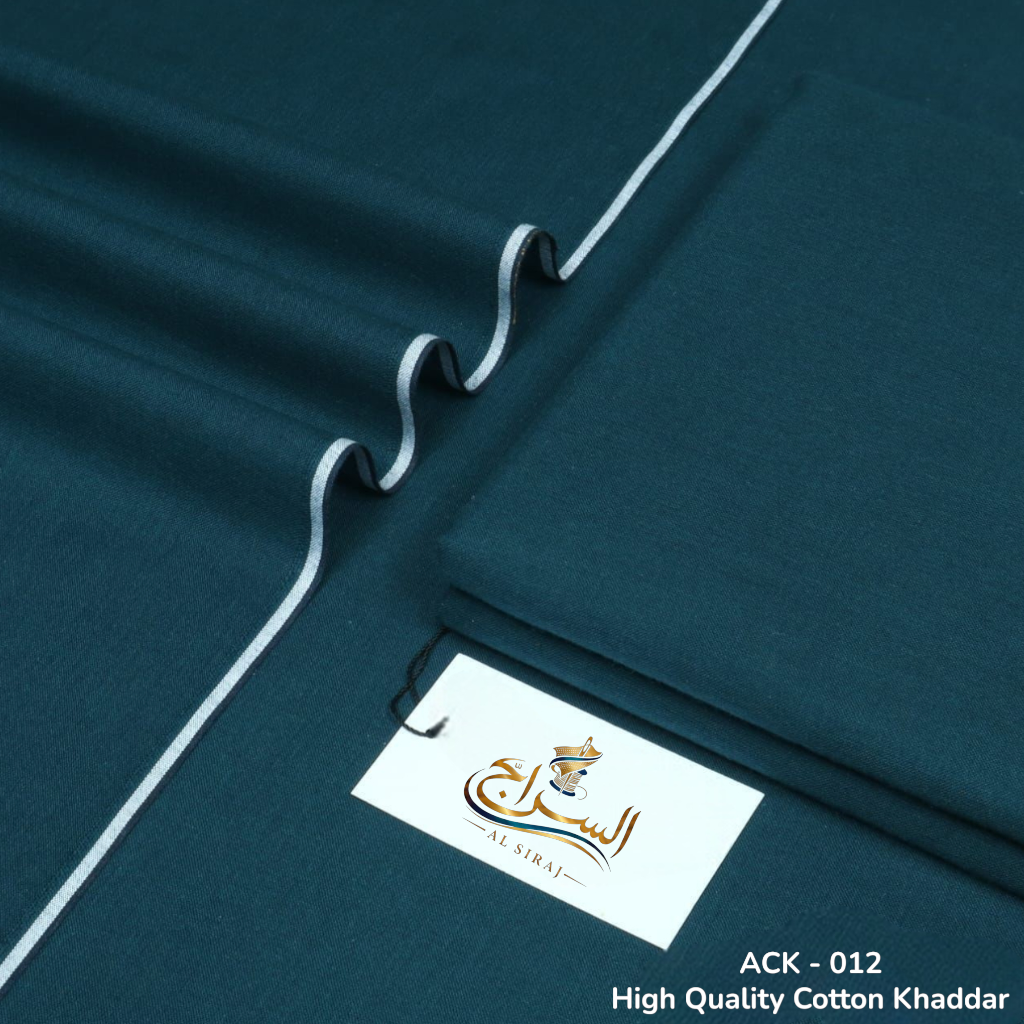 Zinc Green Cotton Khaddar ( ACK - 012 )