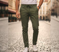 Green Cotton Trouser