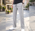 Grey Cotton Trouser